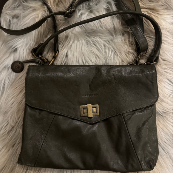 Green Leather Handbag - Picture 2 of 4